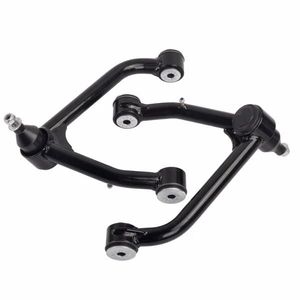 Bras de suspension supérieurs avant noirs de 2,4 po pour Chevrolet Silverado 2007-2018 MT042019 - Product Image 1
