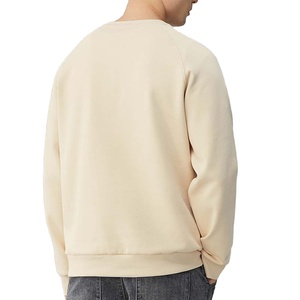 Men's Custom Embroidery Cotton Crew Neck <b>Sweatshirt</b> Oversized Pullover Hoodie for Winter - Product Image 6