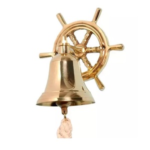 Elegant <b>Brass</b> Nautical Ship <b>Bell</b> Marine <b>Bell</b> For Coastal Interior Maritime Decor Sailor Gift Nautical Collection Home Office - Product Image 1