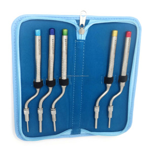 Juego de 5 Osteótomos para Levantamiento de Senos, Instrumentos de Cirugía Dental para Implantes, Convexos y Desviados, de Acero Inoxidable de Alta Calidad, Más Vendidos - Product Image 2