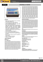 Appareil de test de périphériques d'alimentation électronique de forme linéaire de testeur IC numérique compatible avec 8251