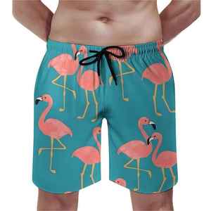 Shorts de Playa para Hombre, Casuales, de Secado Rápido, 100% Poliéster Satinado, Cintura Elástica, Estilo Tropical, Sublimados - Product Image 5