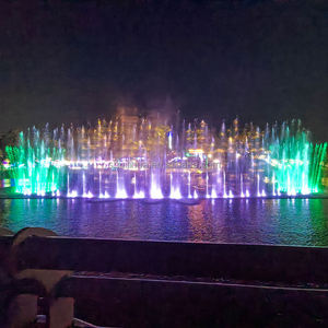 Fontaine musicale sur mesure en acier inoxydable de haute qualité Horticlub, style moderne, écran LED extérieur, finition polie pour jardin - Product Image 6