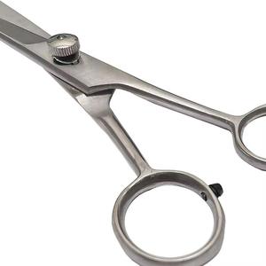 Ciseaux de coiffure professionnels en acier inoxydable 440C, lame tranchante, manche long, pour droitiers, ciseaux de coupe de cheveux - Product Image 2