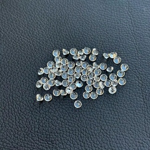 Cuarzo Natural de 3.5mm, Cristal Facetado, Corte Brillante Redondo, Buen Brillo, Cuarzo Blanco, Gema Suelta, para Fabricantes de Joyería - Product Image 2