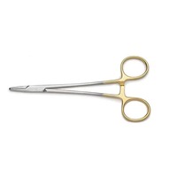 Harga Grosir Instrumen Bedah Manual Gold Needle Holder, Penjepit Jarum Bedah Stainless Steel