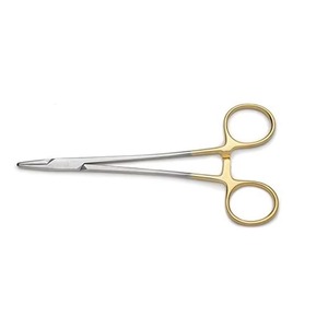 Pince porte-aiguille manuelle en acier inoxydable doré pour instruments chirurgicaux – Prix de gros - Product Image 3