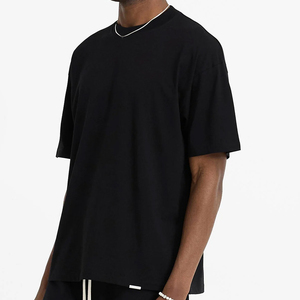 Camiseta Ringer de Corte Cuadrado para Hombre, 100% Algodón, Manga Corta, con Estampado, Lavado Ácido y Acabado Térmico con Efecto Desgastado por el Sol - Product Image 3