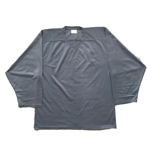 Jersey de Hockey Unisex Personalizable, Cuello en V, Malla Transpirable de Poliéster Sublimado, Diseño Personalizado con Nombre y Número, Ropa Deportiva, Tallas Grandes - Product Image 1