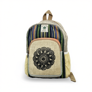 Sac à dos en coton et chanvre, alternative écologique et élégante - Product Image 2