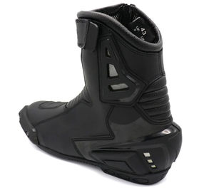 Bottes de moto pour hommes en cuir de vachette respirant, protection renforcée de la cheville, chaussures de motard, vente en gros, toutes saisons - Product Image 3