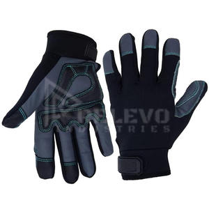 Gants de protection unisexes pour motocross, à doigts entiers, pour travaux extérieurs, antidérapants, compatibles écran tactile, enduits de latex, séchage rapide - Product Image 1