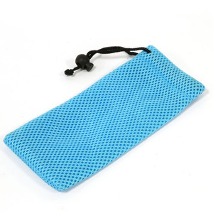 Terelene Fabric Mesh Eyeglass Pouch Rectangle Soft Simple Style 3-5.9in Eyewear Accessories - Product Image 2