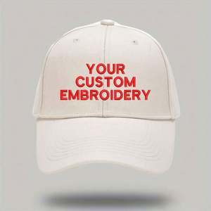 Gorra de Béisbol Personalizada con Texto, Deportiva, Ajustable, de Algodón, con Logotipo Bordado, MOQ de Una Pieza, Tela Dobby para Hombre y Mujer - Product Image 4