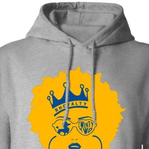Sudadera con capucha gris con estampado de Sigma Gamma Rho para mujer, sudadera con capucha de hermandad griega, ropa universitaria con gráfico personalizado - Product Image 5