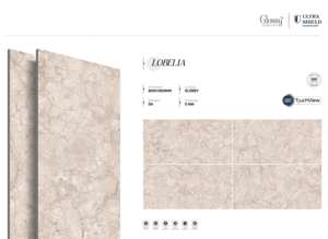 กระเบื้องพอร์ซเลนแผ่นใหญ่คุณภาพสูง เงาหรู ขนาด 800x1600 1200x1800 750x1500 มม. สำหรับปูพื้นและผนังในโครงการหรูหรา - Product Image 3