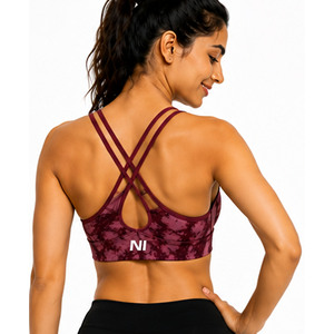 Soutien-gorge de sport sans couture personnalisé pour femme, maintien élevé, yoga, fitness, crop top respirant, tenue de sport, marque privée Nofyan Ind 2026 - Product Image 4