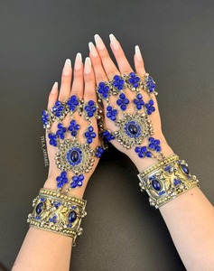 Latest Designs Afghan Women's Handcrafted Wedding & Party Wear Afghani Jewelry <b>Set</b> Factory Direct Supplier <b>Ladies</b> Jewelry <b>Sets</b> - Product Image 3