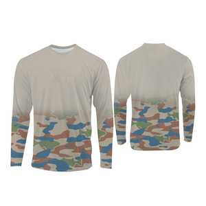 Camisa de Pesca de Manga Larga para Hombre, Camuflaje, Secado Rápido, UPF 50, Estampado por Sublimación, Prenda Deportiva para Adultos, Ropa para Actividades al Aire Libre - Product Image 3