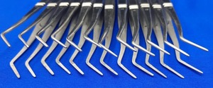 Juego de Instrumentos Dentales de Acero Inoxidable Premium de 10 Piezas: Pinzas College, Espejo Bucal, Explorador, Pinzas para Aplicación de Algodón - Product Image 2
