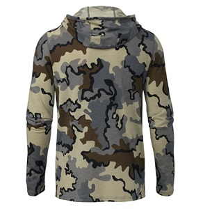 Tissu 100% polyester-élasthanne original, broderie personnalisée, sweat-shirts de pêche et de chasse, style super fantastique, à capuche - Product Image 2