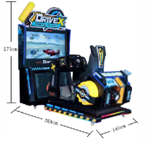 HGR 2026 Gran Oferta Máquina de Juego Arcade de Carreras con Monedas de 55 Pulgadas, Simulador de Conducción - Product Image 5