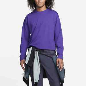 T-shirts à manches longues pour hommes 2025, coupe décontractée, manches longues, automne-hiver, coton respirant, t-shirt décontracté à manches longues pour garçons - Product Image 3