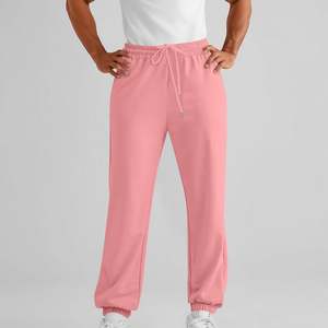 กางเกงขายาว OEM ระบายอากาศได้ดี มีกระเป๋า ผ้าฟลีซ แบบจ็อกเกอร์ มีเชือกผูก เอวยางยืด เหมาะสำหรับออกกำลังกาย วิ่ง และเล่นกีฬาสำหรับผู้ชาย - Product Image 4