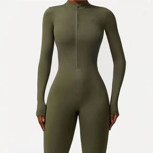 Traje Deportivo Personalizado de Nuevo Estilo para Mujer, Mono de Fitness de Alta Calidad, Transpirable, Ropa de Yoga, Traje de Cuerpo Entero para Mujer - Product Image 3