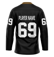 Combinaison d'entraînement de hockey sur glace Mammoth de haute qualité, maillot personnalisé avec broderie feuille d'érable, respirant, 100% polyester, unisexe adulte