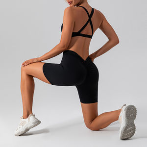 Conjunto de Yoga para mujer, ropa de gimnasio para entrenamiento, conjunto de Yoga transpirable para mujer, conjuntos de Yoga de nailon para adultos - Product Image 2