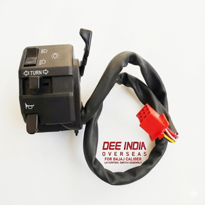 Interruptor de Control del Manillar Izquierdo para Motocicleta Bajaj Caliber |   Conjunto de Interruptor de Luz e Intermitente LH, Repuesto OEM - Product Image 3