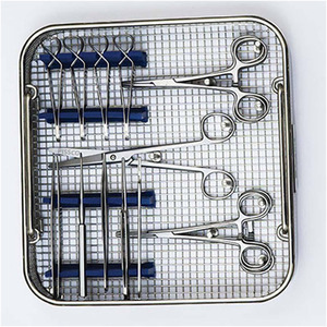 PISSCO Feline Spay Pack 18-Piece Veterinary Surgical <b>Instruments</b> Veterinary Surgical <b>Instruments</b> Feline Spay PCS Stainless Steel - Product Image 3