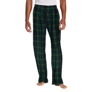 Plaid Cotton Pants Men and Women Flannel Sleep Full Length Elegant Loose Vintage Plus Size Flannel Trousers <b>for</b> Men Pants Couple - Product Image 4