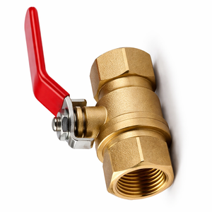 Válvula de Bola de Latón de 4 Pulgadas con Extremos Roscados NPT, Sellado de PTFE, OEM, Manual, Alta Presión, Alta Temperatura, Válvula de Agua de 3 Vías - Product Image 1