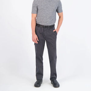 กางเกงเชฟผู้ชายดีไซน์ล่าสุดสั่งทำได้ กางเกงเชฟผู้ชายขายส่ง กางเกงเชฟน้ำหนักเบา - Product Image 5