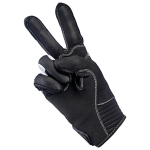 Professional Unisex Full-Finger Leather Racing <b>Gloves</b> Gauntlet Design Touch Screen Technology Breathable Non-Slip Buckle Closure - Product Image 2