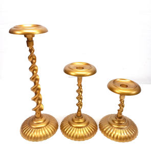 Support de chandelier en métal élégant intérieur/extérieur créatif, centre de table, support décoratif pour fête de mariage de Noël - Product Image 1