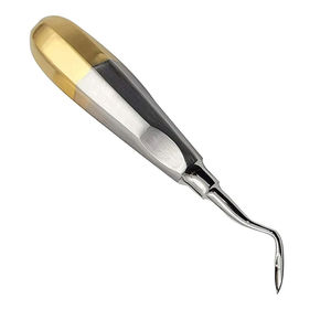 Manual German Stainless Steel Surgical Dental Root Elevators Customized Logo Reusable Ergonomic Grip CE Certified Class I - Product Image 6