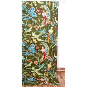 Colcha Kantha Bohemia Hecha a Mano de Algodón Indio, Manta Kantha de Sari Antiguo, Colcha Bangali Gudri, Lote al por Mayor, Colcha Kantha Vintage - Product Image 3