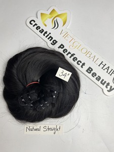 Super Oferta en Extensiones de Cabello Humano Remy Virgen Camboyano de Alta Calidad, Ondulado y con Textura Natural, Tejido a Máquina con Doble Trama - Product Image 4