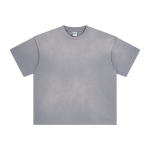 Camisetas Unisex Oversize de Algodón 100% de 280 Gsm, Teñidas Lisas, Transpirables, Estilo Urbano, Personalizables al por Mayor - Product Image 1