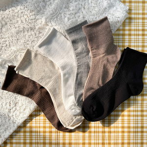 Chaussettes côtelées pour femmes K21 - Product Image 1