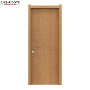 Puerta de Entrada de Diseño Innovador, Insonorizada e Impermeable, de Madera y Plástico Compuesto, Puerta de Entrada de WPC, Puertas de Polímero de PVC - Product Image 1