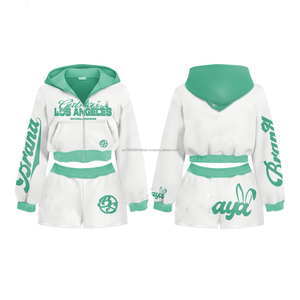 Conjunto de Sudadera con Capucha Extra Grande de Lona Sólida para Hombre y Mujer, Hecho a Medida, en Felpa de Algodón Suave de 300 GSM, Superventas - Product Image 3