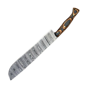Cuchillos de Chef de Calidad Premium con Filo Curvo Afilado, Mango de Madera de Espiga Completa para Cocina Profesional y Restaurantes - Product Image 2