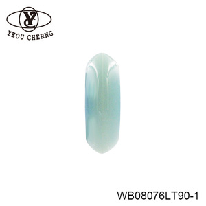 Ruedas de Poliuretano Azules de 76 mm, Tipo Plano, con Rodamientos de Bolas, WB08076LT90-1, YEOU CHERNG - Product Image 5