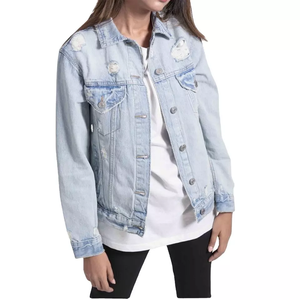 เสื้อแจ็คเก็ตยีนส์บุขนเชอร์ปาสำหรับผู้หญิง เสื้อโค้ทยีนส์บุขนแกะสำหรับฤดูหนาว เหมาะสำหรับอากาศหนาวเย็น - Product Image 2