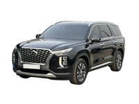 Palisade 2022 Noir Propre Diesel Automatique 8 Places Véhicule Familial d'Occasion avec Sièges Chauffants