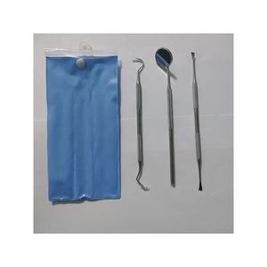 ชุดตรวจฟันสเตนเลสเกรดทางการแพทย์,เกรดสูงนำกลับมาใช้ใหม่ได้จำนวน3ชิ้น - Product Image 1